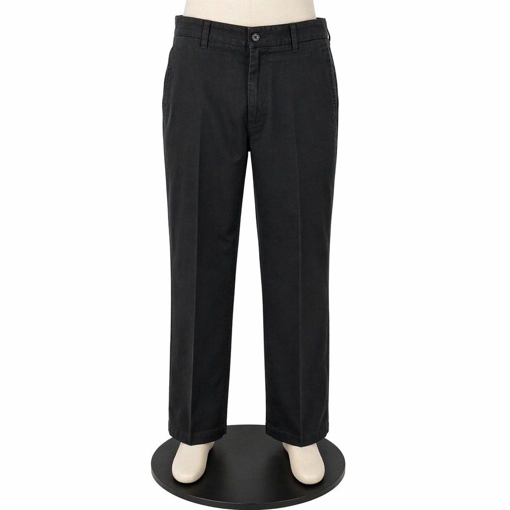 Banana Republic Gavin Straight Fit Pants Mens 34x30 Black Chino Cotton
